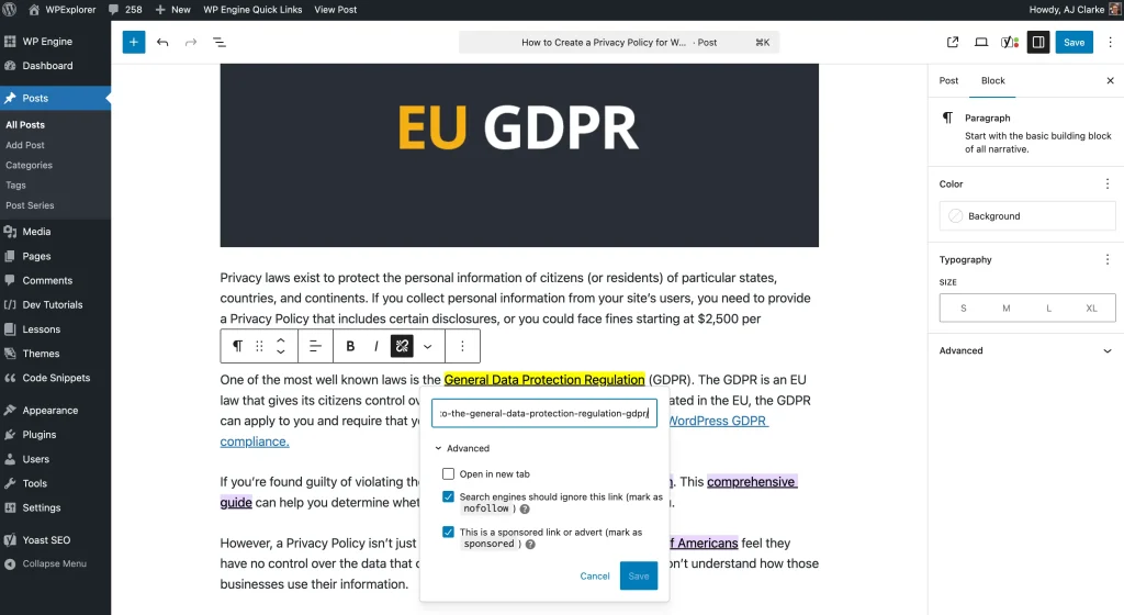 How to Highlight Sponsored & Nofollow Links in WordPress
